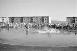 Rødtvet. Vasse- og plaskebasseng åpnet. Juli 1963