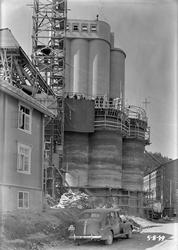 Tilbygg av kornsilo i Buvika