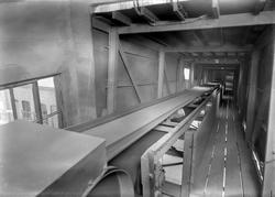 Transportbånd-tunnel ved I. C. Piene & Søn i Buvika