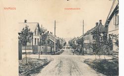 Hasvnegata, Namsos. Prospektkort