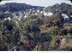 Hafsøy sett fra Sandbakkane i Egersund