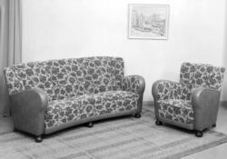 Sofa og lenestol.