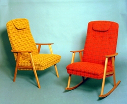 Gyngestol og lenestol.