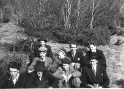 Ungdommer på fjelltur