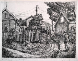 Flisberggaten, Enerhaugen [radering]