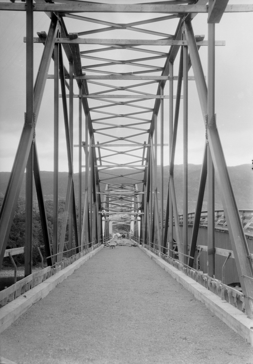 Gimse bru under bygging