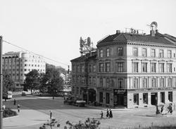 Stortingsgata fra Abelhaugen.