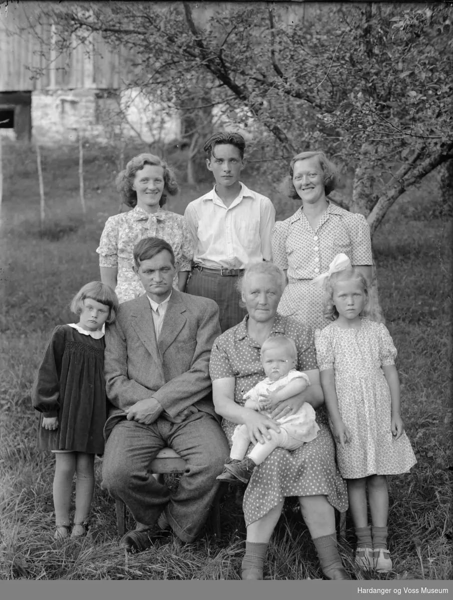 Familien Johanna og Martin Olai Hallanger