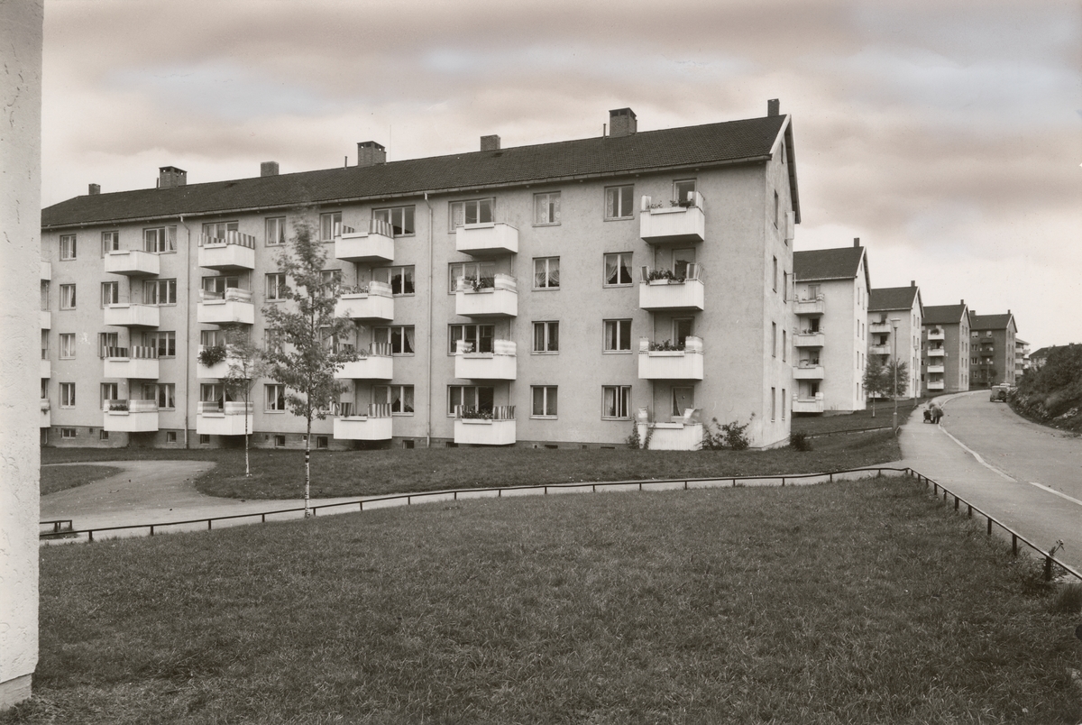 Boligblokker på Keyserløkka [Fotografi] - Nasjonalmuseet ...