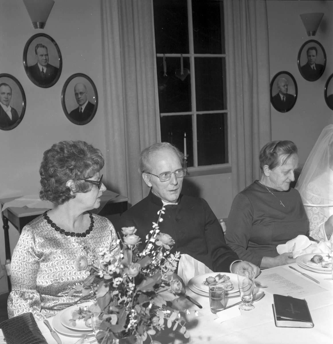Alvenhags bröllop med bröllopsfest. Den 29 december 1972

