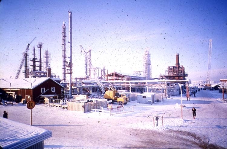 Vintern 1962-63. Krackern från öster.