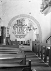 Interiør fra Byneset kirke