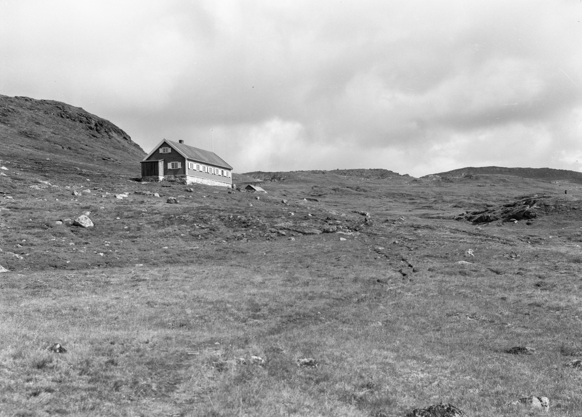 Litlos turisthytte på Hardangervidda.