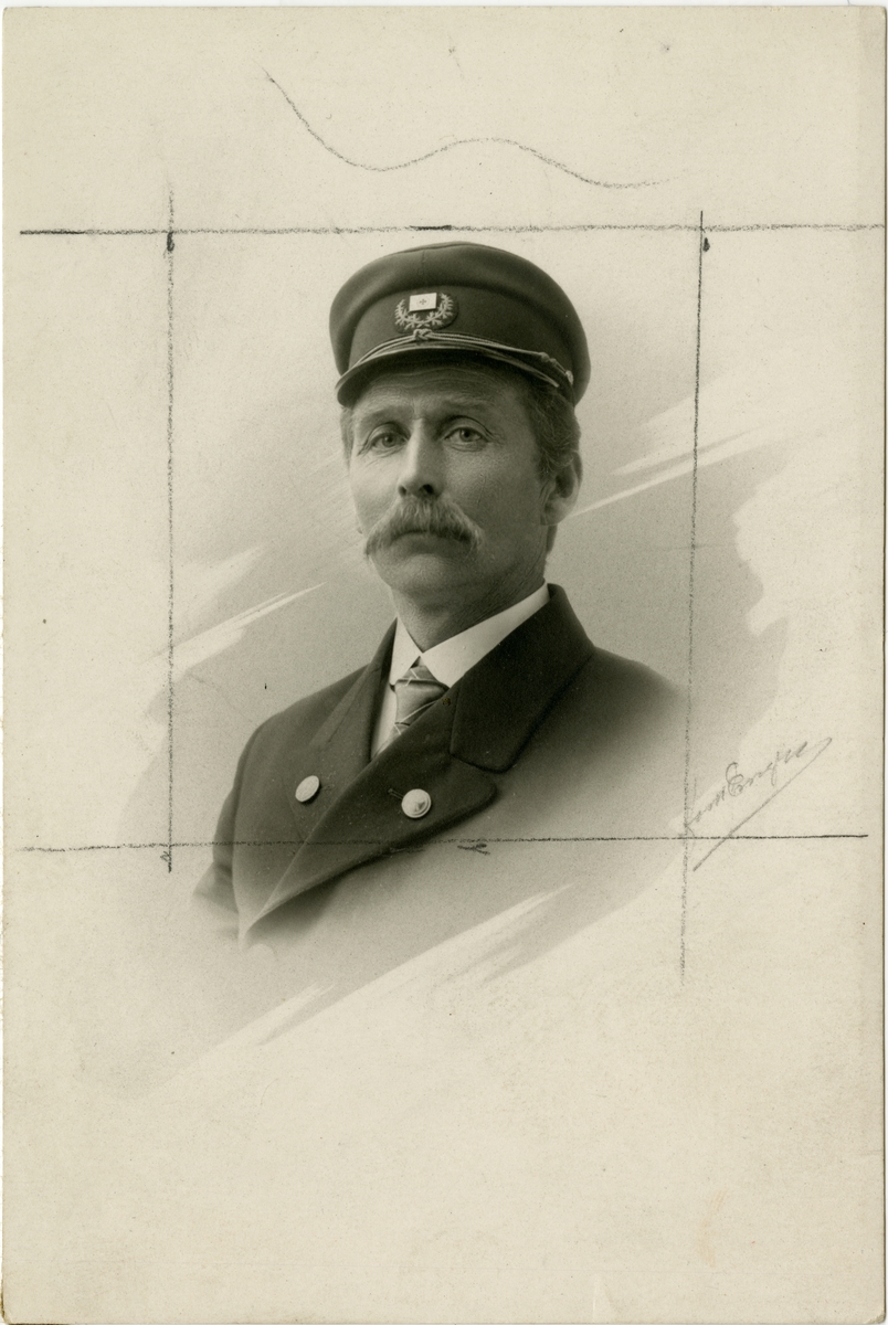 Kristoffer Width, fører på R/S 11 'Tromsø' (b.1893, Carl Arnold Christiania Baatbyggeri)