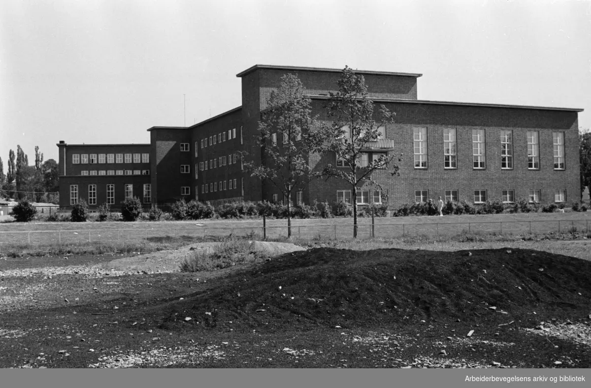 Marienlyst skole. Juni 1961