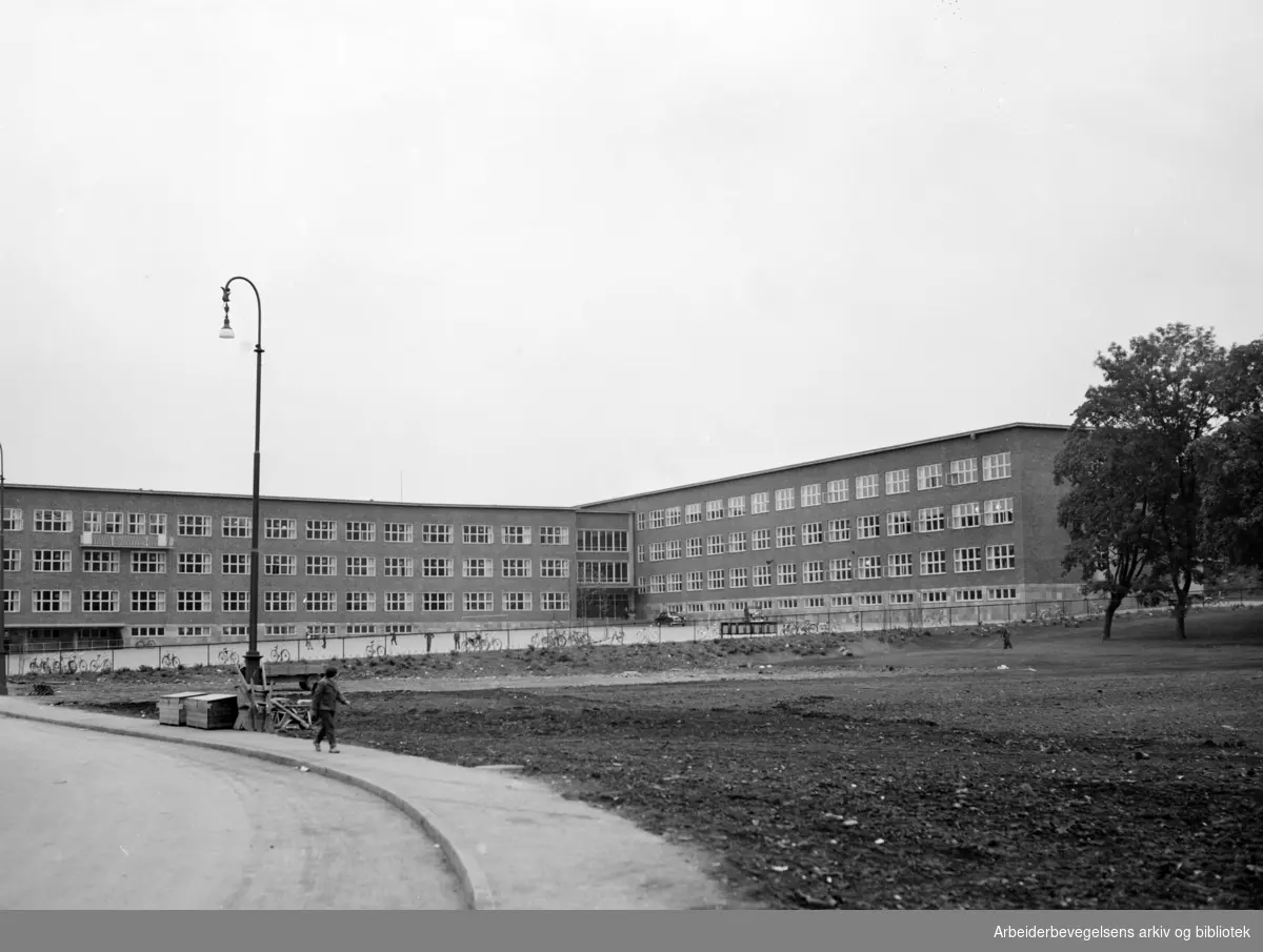 Marienlyst skole. September 1955