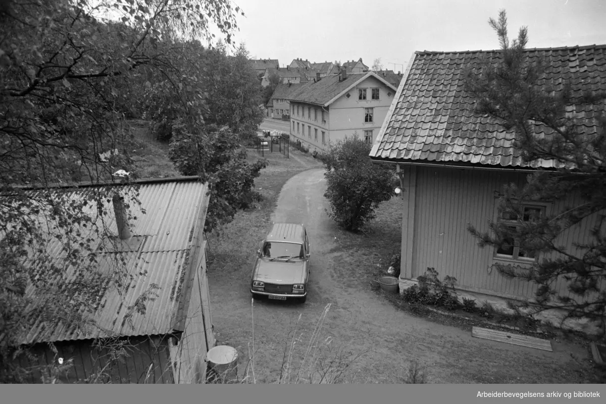 Ekeberg. Ekebergåsen. September 1976