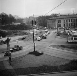 Abelhaugen. Trafikk. Desember1954