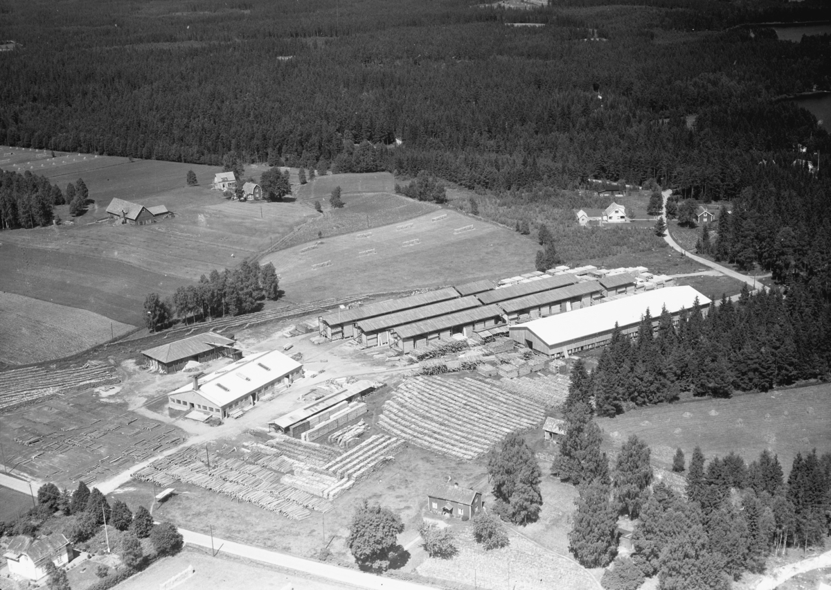 Flygfoto över Taberg i Jönköpings kommun nr H 1934.