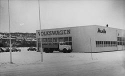 Volkswagen bilforretning i Sandnessjøen.
Volkswagen og Audi.