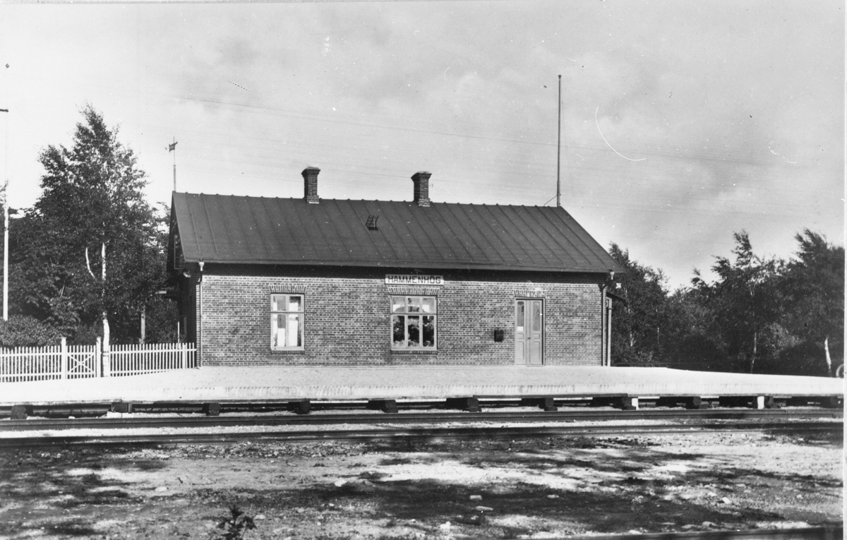 Stationshus byggt 1894 revs 1980