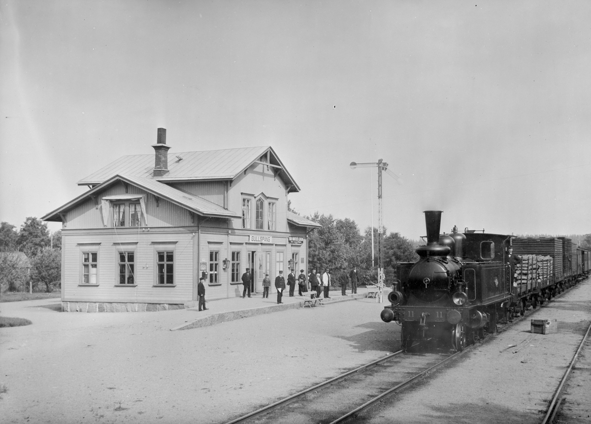 Gullspång järnvägsstation. - Järnvägsmuseet / DigitaltMuseum