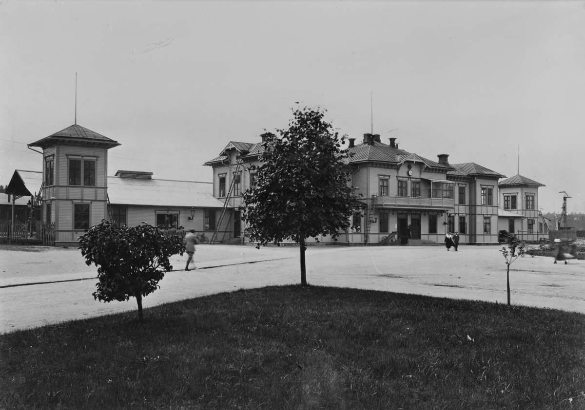 Vänersborg station - Järnvägsmuseet / DigitaltMuseum