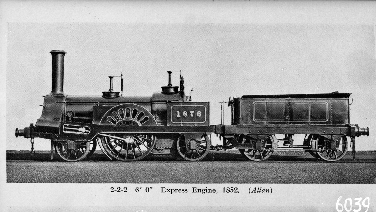(The London and North Western Railway ) L&NWR lok 1876