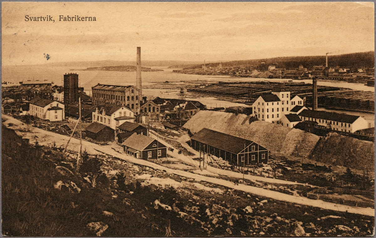 Fabrikerna i Svartvik.