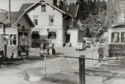 Ekeberg. Krysset ved Bråten. August 1948