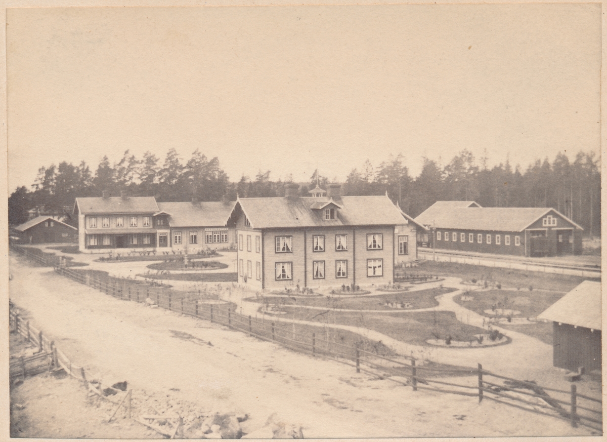 Hallsberg 1863
Hotell och godsmagasin