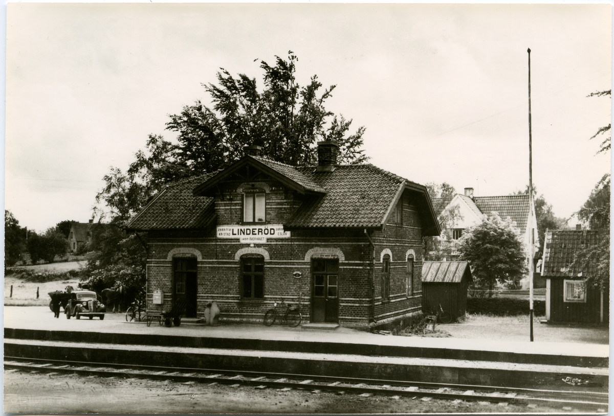 Linderöd stationshus.