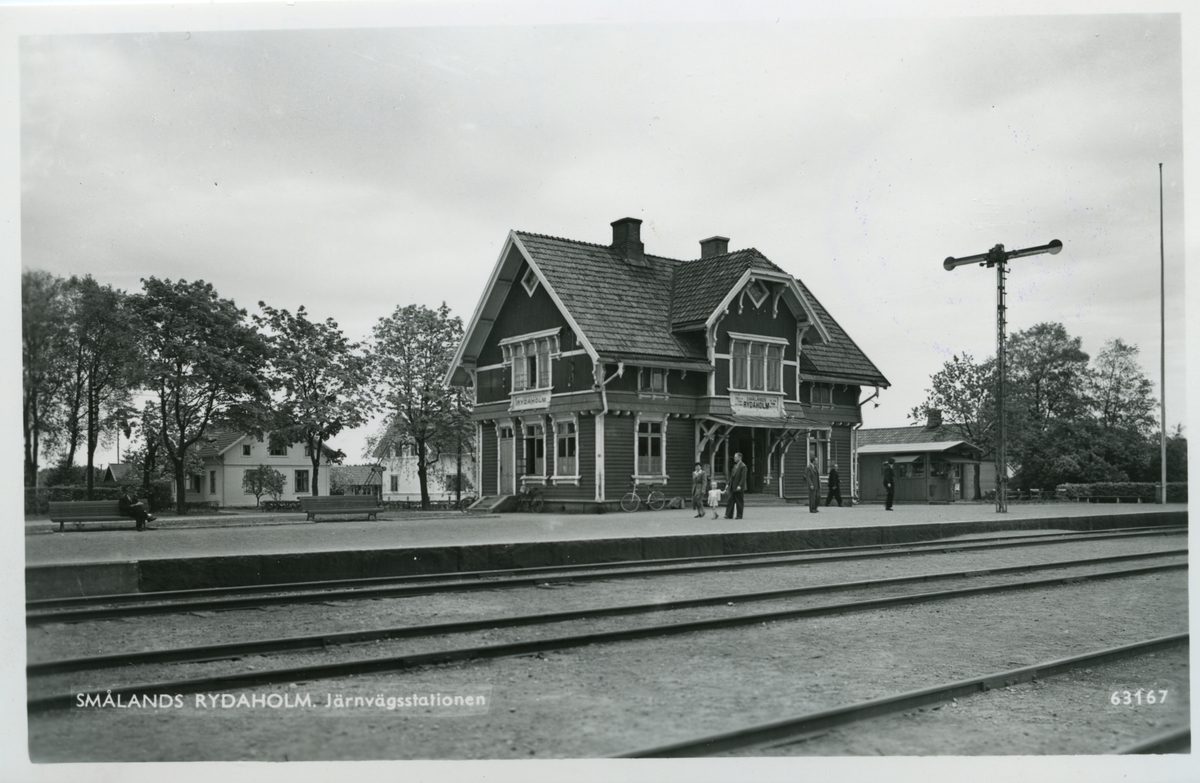 Smålands Rydaholm Station  1930 - 1955.