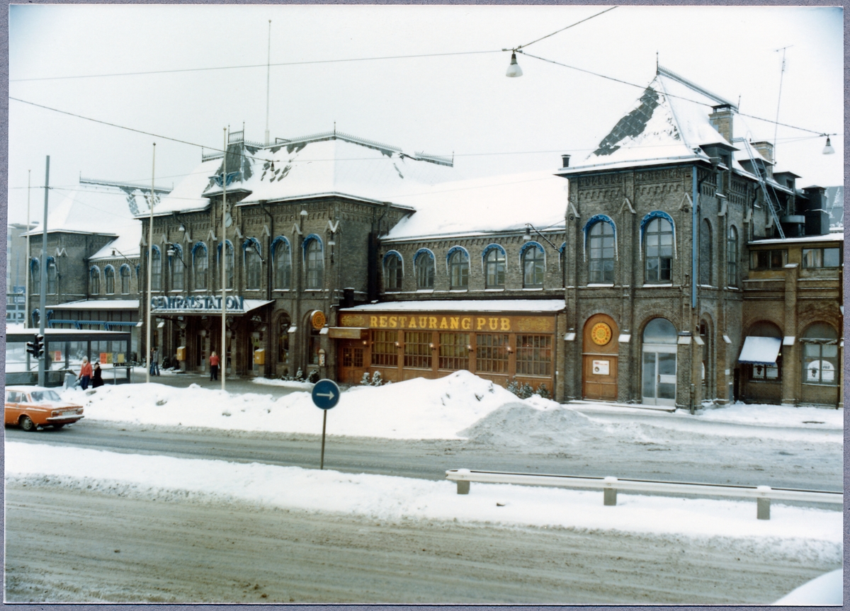 Göteborgs centralstation, exteriör. Restaurang/Pub