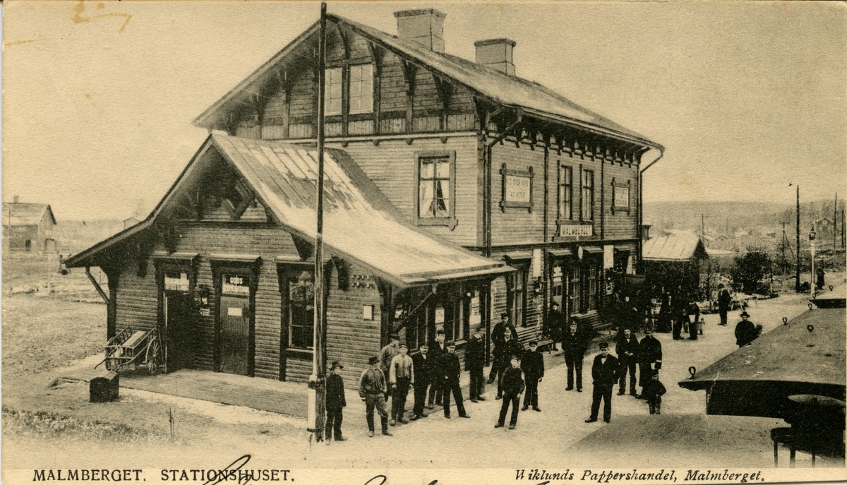 Malmbergets järnvägsstation