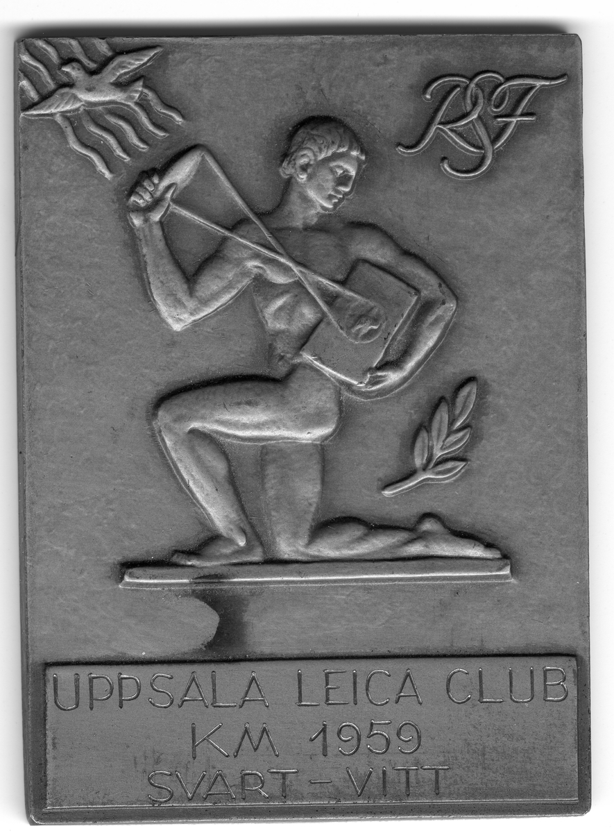 Plakett - Uppsala Leica Club KM 1959