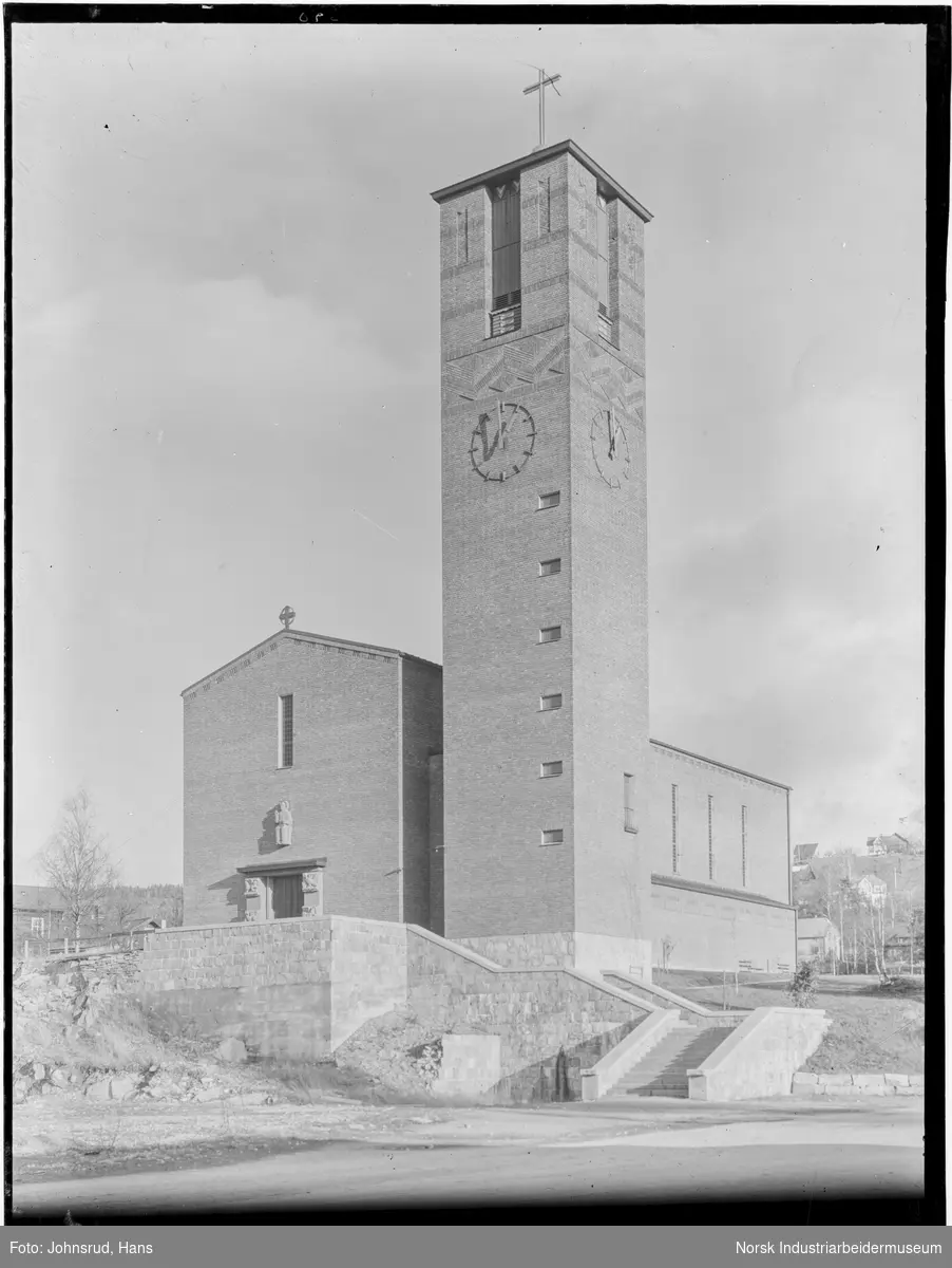 Kirkeinnvielsen av Notodden Kirke 1938