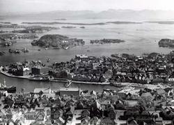 Flyfoto av Stavanger
