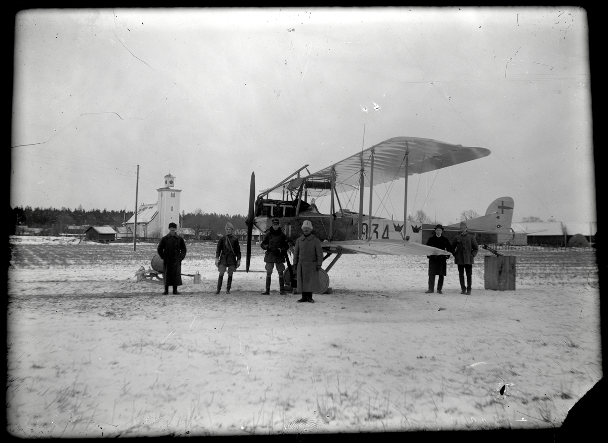 Flygmaskin som nödlandat i Lyrestad