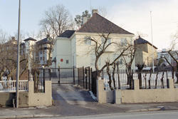 Oslo: Halvdan Svartes gate. Tyrkiske Ambassade. 19. mars 199