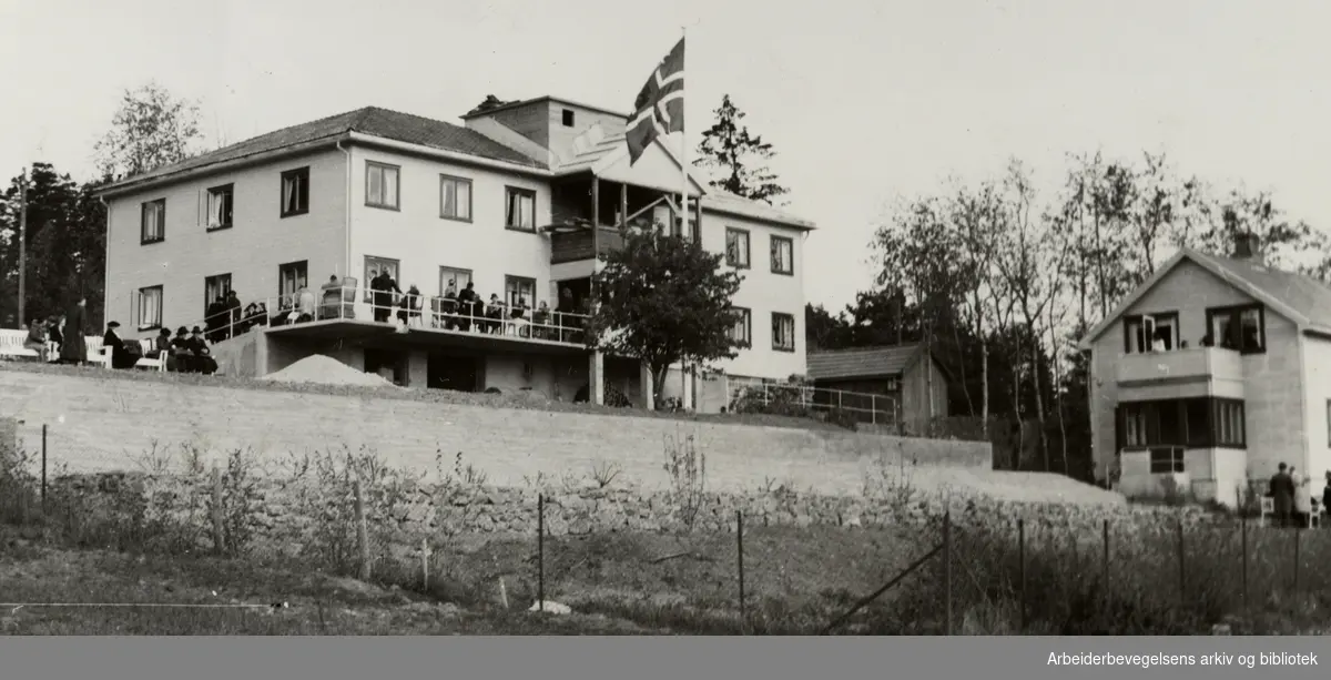 Høyenhall. Pleieavdeling. Mai 1946