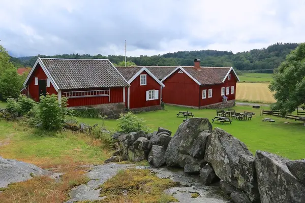 Långåkers hembygdsgård år 2014.