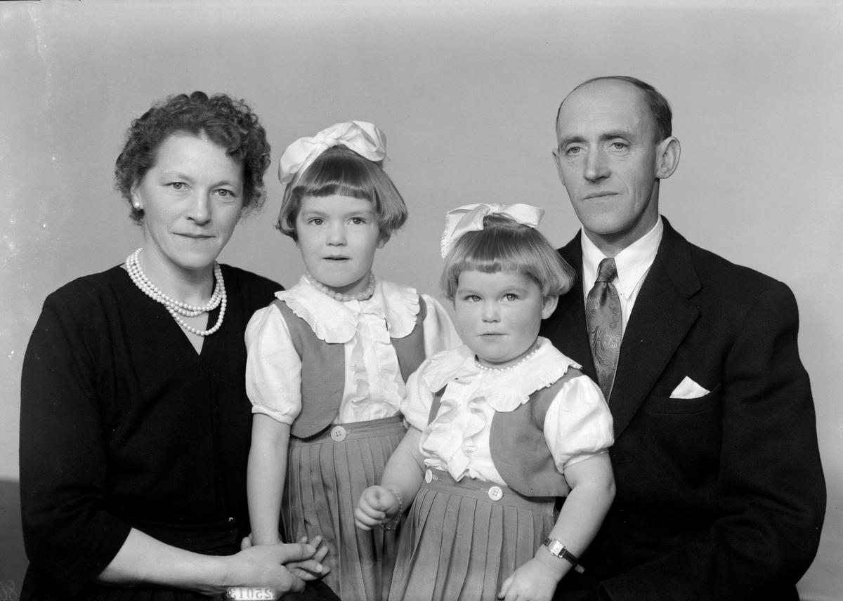 Johan Messelt med familie