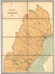 Post- och kommuniationskartor 1900-tal