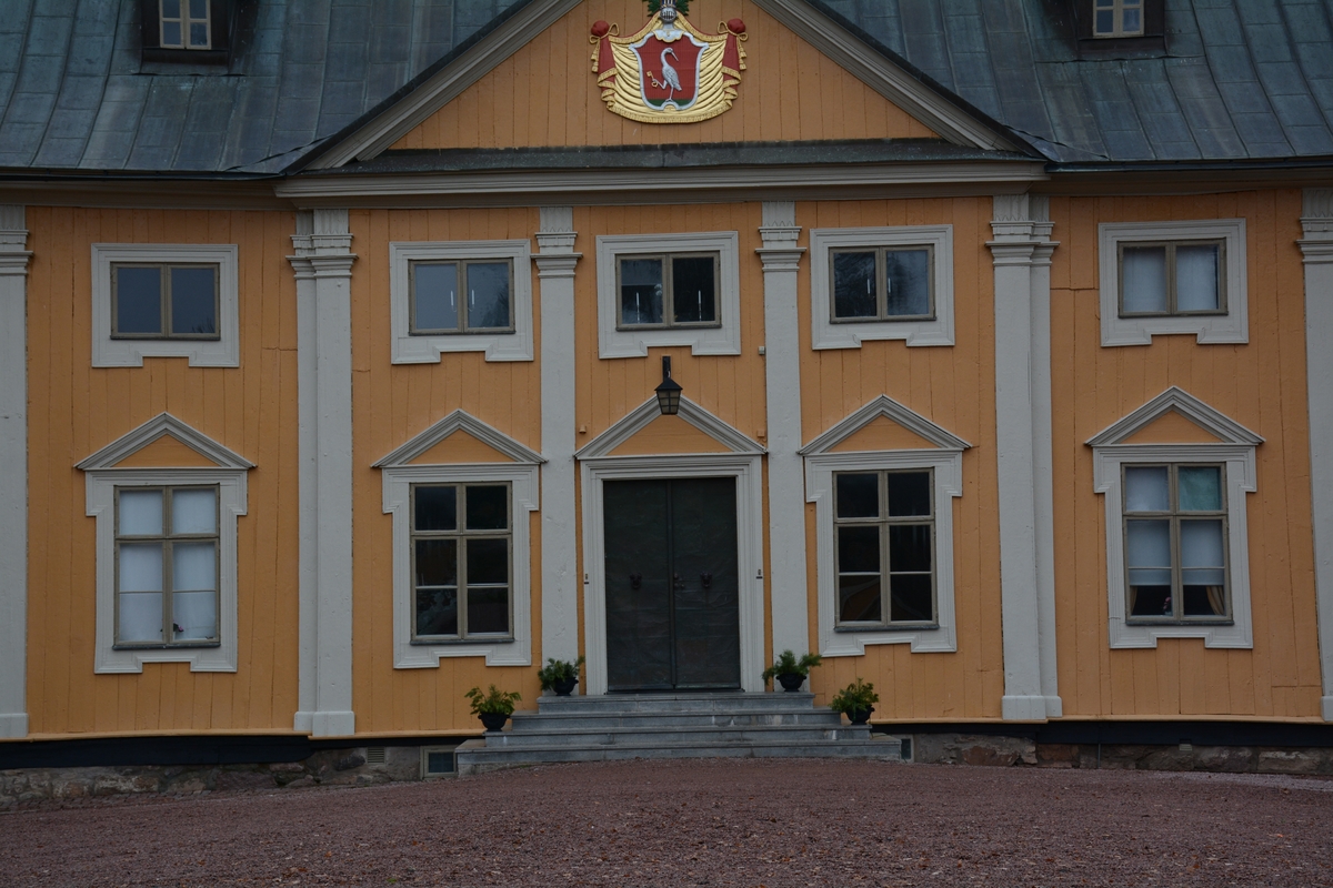 Exteriör, byggnadsminnet Gripenbergs gård i Säby socken, Tranås kommun.