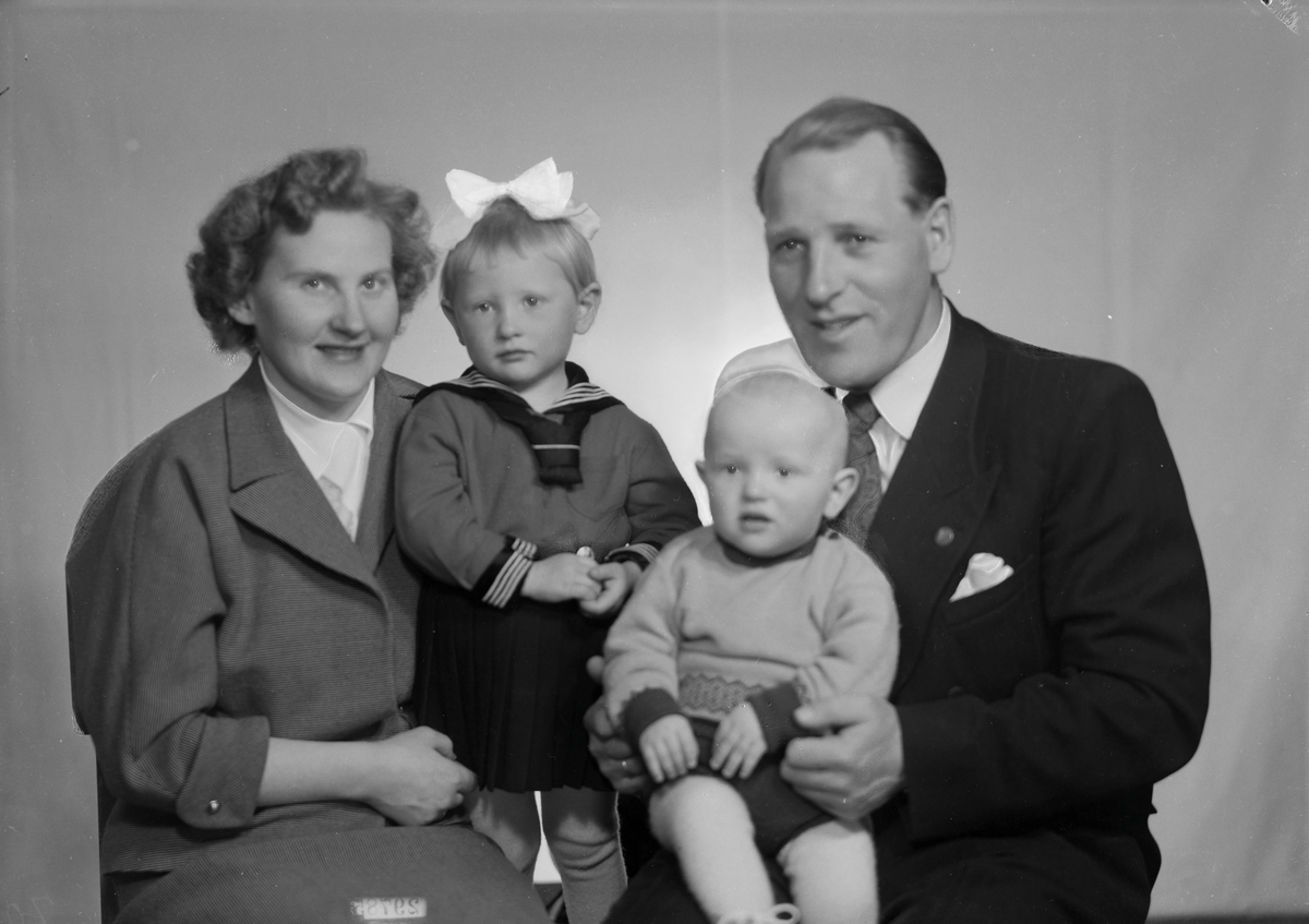 Harald Sørensen med familie