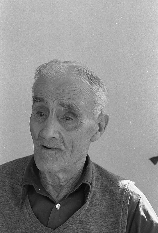 Porträtt av okänd äldre man.
