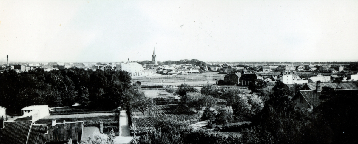 Halmstad. Utsikt från Galgberget.