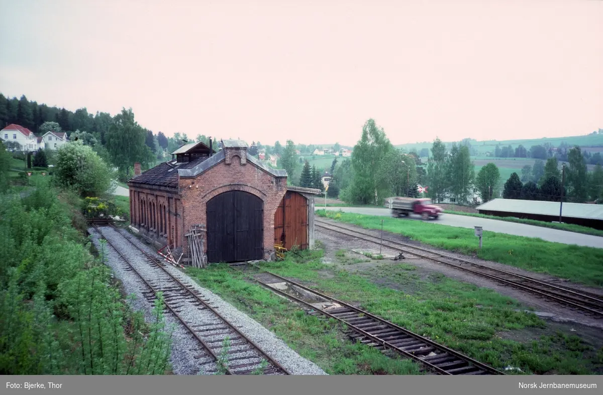 Lokomotivstallen på Skreia stasjon