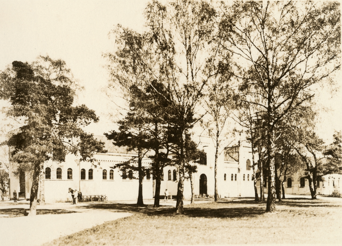 Stall och ridhus, Göta ingenjörkår, vid Karlsborgs fästning.